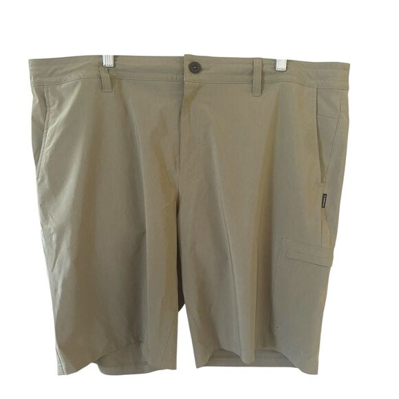 Oneill Mens Hybrid Board Shorts 40 Olive Drawstring Utility Outdoors Beach Swim - Picture 1 of 14